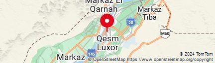 Map of luxor